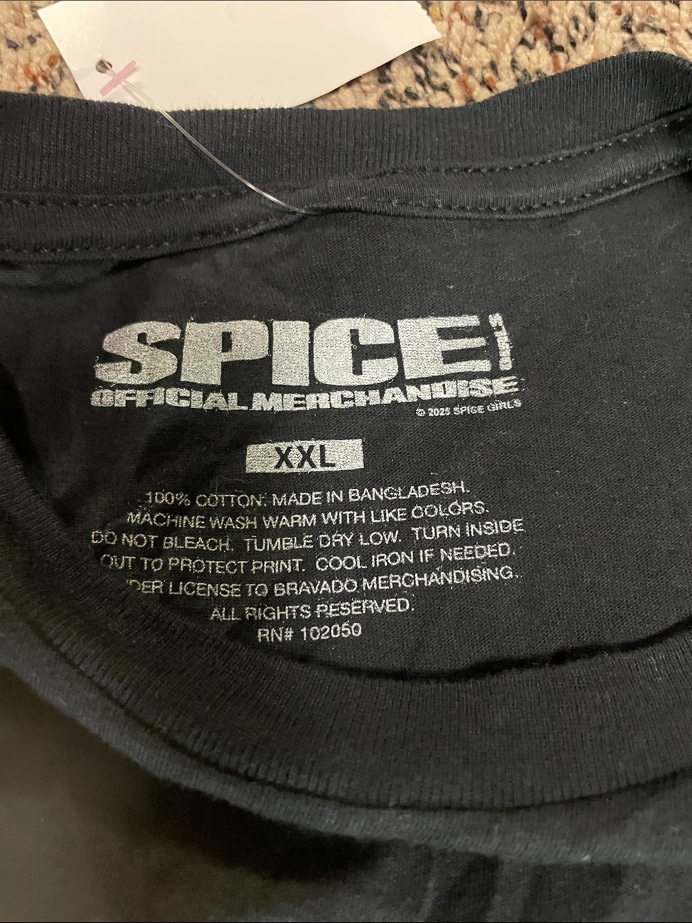 Y2K Black Spice Girls Graphic Tee Unisex Various Sizes  NWT - Picture 3 of 3